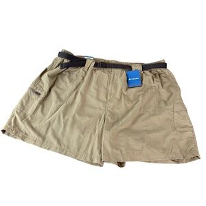 Columbia Women's Shorts Sz 3x (Inseam 6”) Sandy River Tan Shorts New (221)
